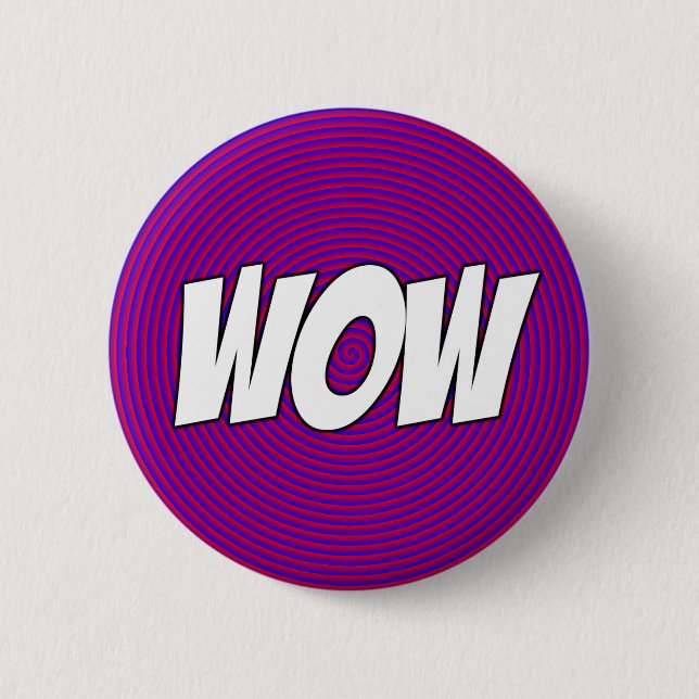 Wow-Knopf Button (Vorderseite)