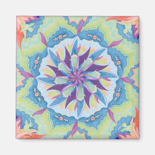 Wow Kühlschrank Magnet (Vorne)