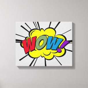 WOW! LEINWANDDRUCK