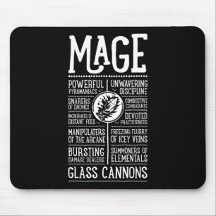 Wow Magier Rollenspiel-Gamer Mousepad