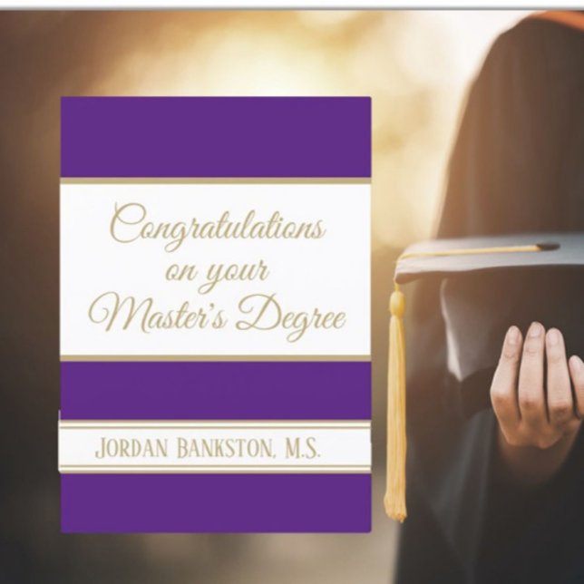 Wow! Master-Abschluss-Karte Karte (Von Creator hochgeladen)