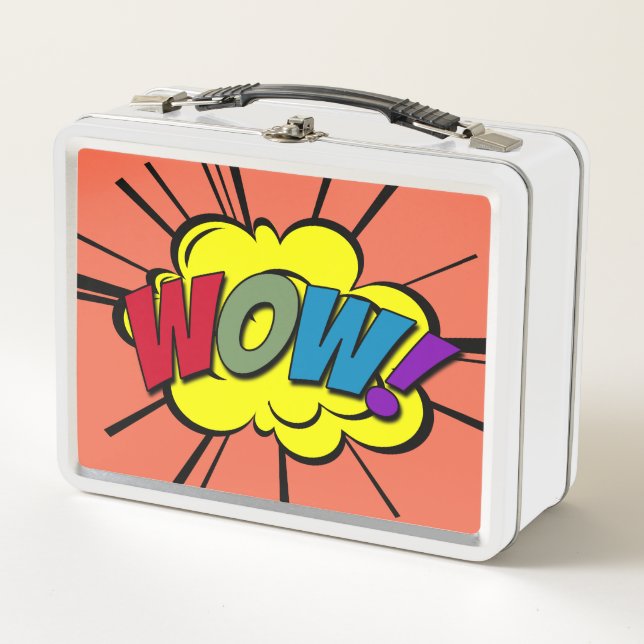 WOW! METALL LUNCH BOX (Vorderseite)