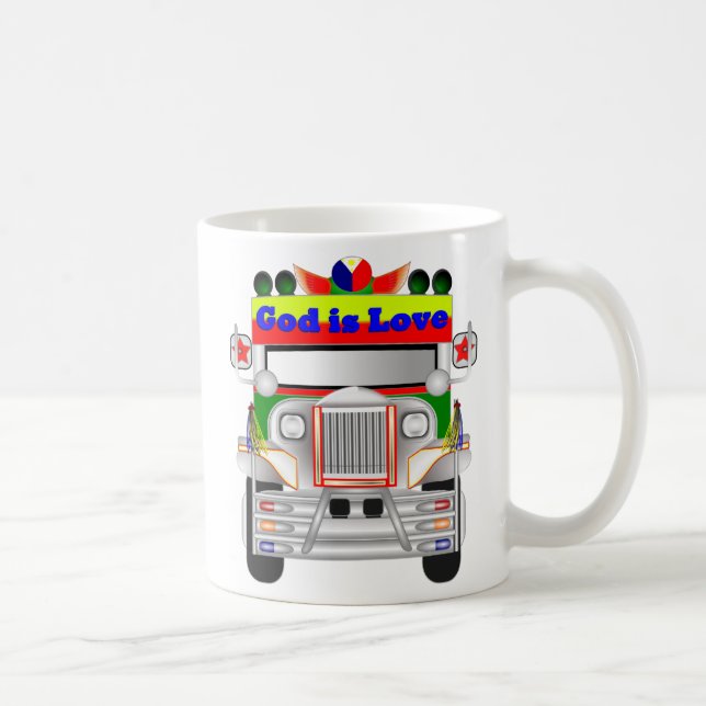 Wow Philippinen jeepney Kaffeetasse (Rechts)