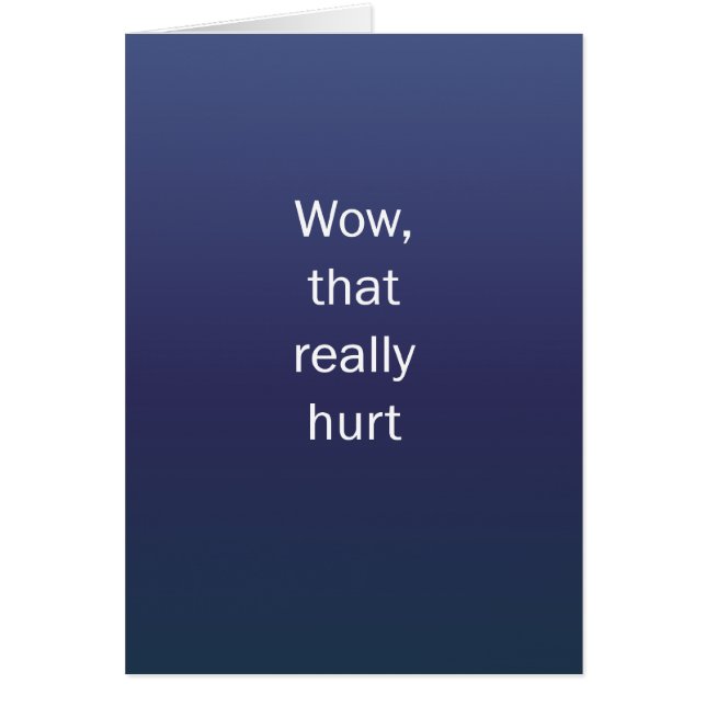 Wow qui a blessé (Devant)