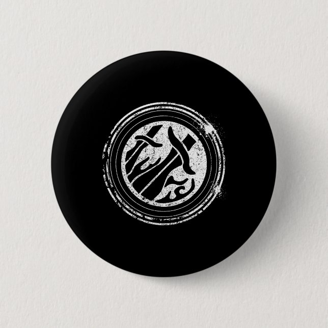 Wow Schurke Rollenspiel-Gamer  Button (Vorderseite)