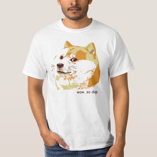 Wow. Solcher T - Shirt. So shibe Doge. T-Shirt (Vorderseite)