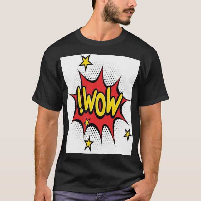Wow t Shirt (Vorderseite)
