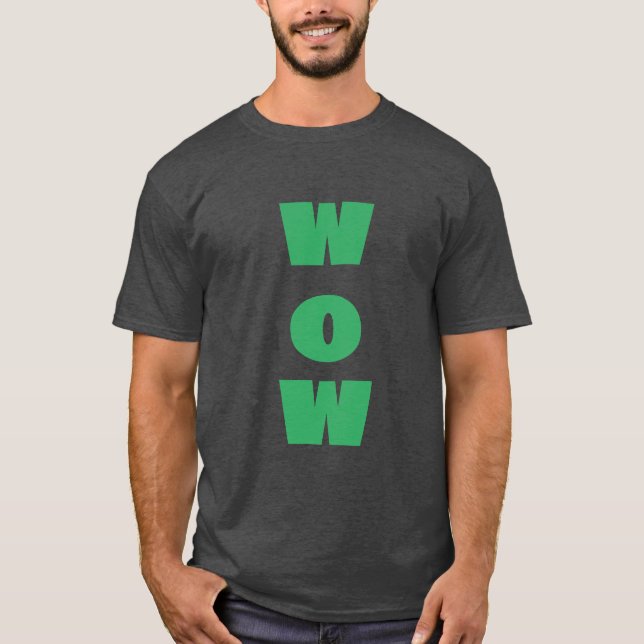 Wow T-Shirt (Vorderseite)