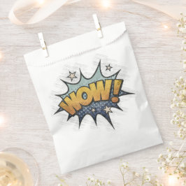 WOW! Vintages Comic Buch Steampunk Pop Kunst Geschenktütchen