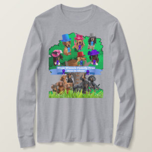 Wow Weenies Family Tree am besten in Show Ladys T-Shirt