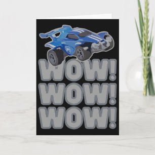Wow! Wow! Wow! Rocket Soccer Spiel Karte
