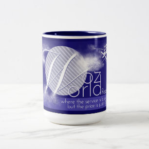 Woz Weltski-Tasse Zweifarbige Tasse