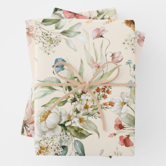 WP | Niederländisch Still Life Large Floral 19x29  Geschenkpapier Set