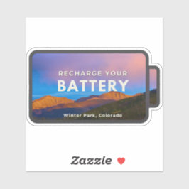 WP Recharge Aufkleber 2