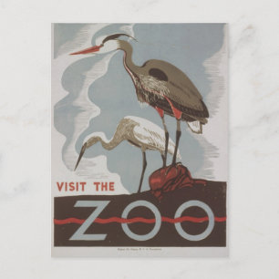 WPA - Der Zoo Postkarte
