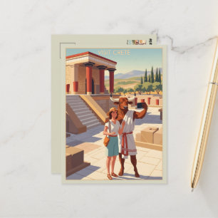 WPA Kreta-Thema Postkarte