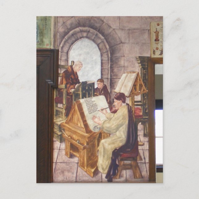 WPA Murals 4 ~ Postkarte (Vorderseite)