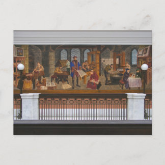 WPA Murals 5 ~ carte postale