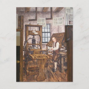 WPA Murals 6 ~ carte postale