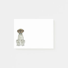 WPG Drahthaar Pointing Griffon Dog Post-it Notes Klebezettel