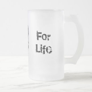 WPMA für die Leben-Tasse - besonders angefertigt Mattglas Bierglas