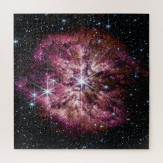 WR 124 Star & Nebula | Helle Sterne | JWST