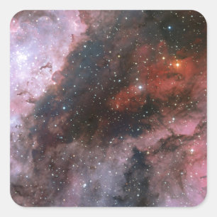 WR 22 und Eta Carinae Regionen des Quadratischer Aufkleber
