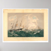 Wrack der Dampfschiff "San Francisco" (1877A)