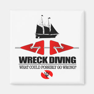 Wrack-Tauchen (was vielleicht falsch gehen Magnet