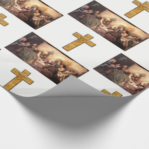 Wrackpapier Jesus Geschenkpapier