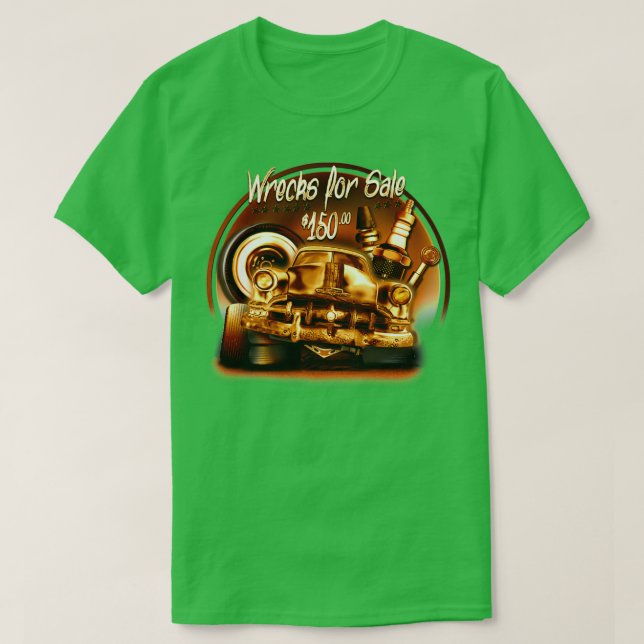 Wracks für den Verkauf T-Shirt (Design vorne)