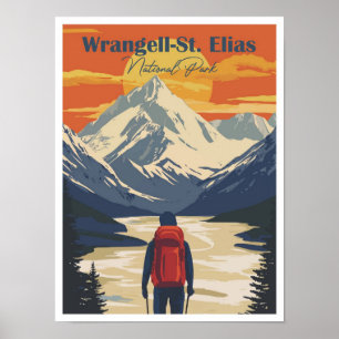 Wrangell St Elias Alaska Kunstwerk Place Poster