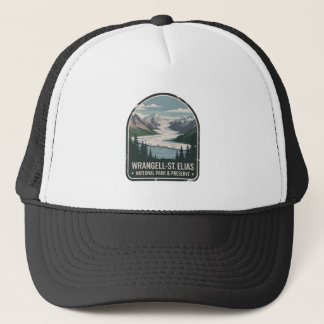 Wrangell-St. Elias Glacier Park Abzeichen Truckerkappe