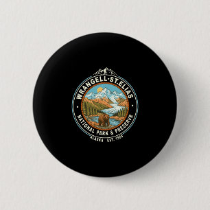 Wrangell-st elias Nationalpark Alaska Outdoor Button