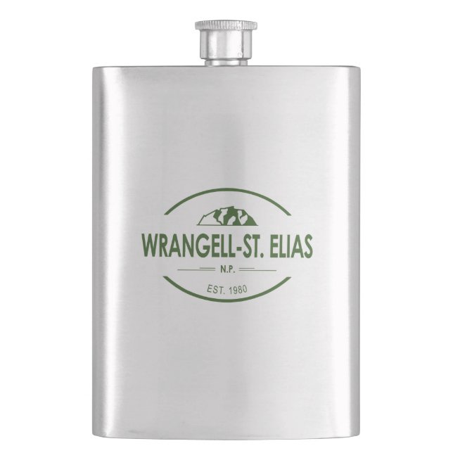 Wrangell-St. Elias-Nationalpark Flachmann (Vorderseite)