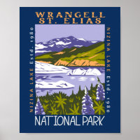 Wrangell St Elias Nationalpark Vintag gefährdet