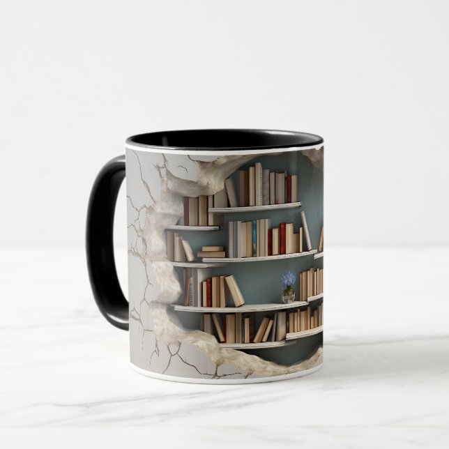 Wrap der virtuellen 3D-Tasse Tasse (Vorderseite Links)