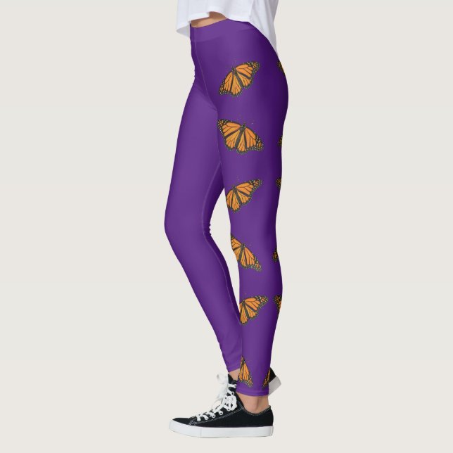 Wrap dich selbst Wings Monarch Butterfly Leggings (Links)