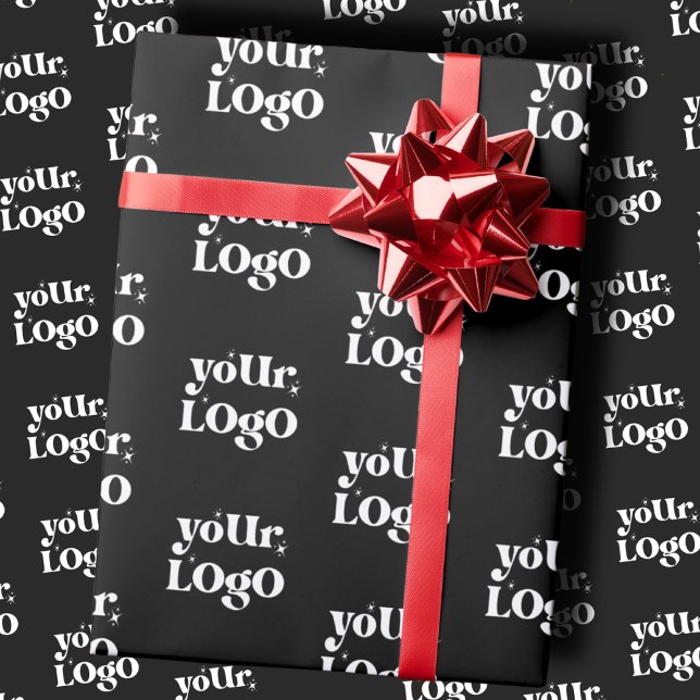 Wrap für Geschenke, Unternehmen mit eigener Logo-M Geschenkpapier (Von Creator hochgeladen)