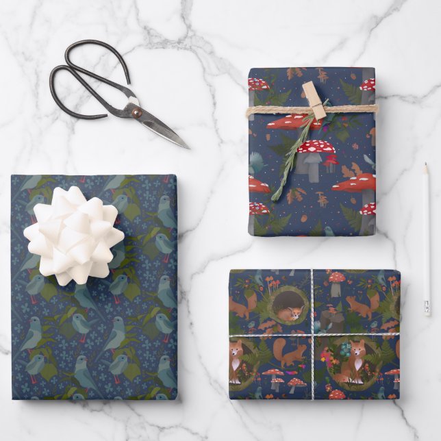 Wrap Geschenkpapier Set (Vorderseite)