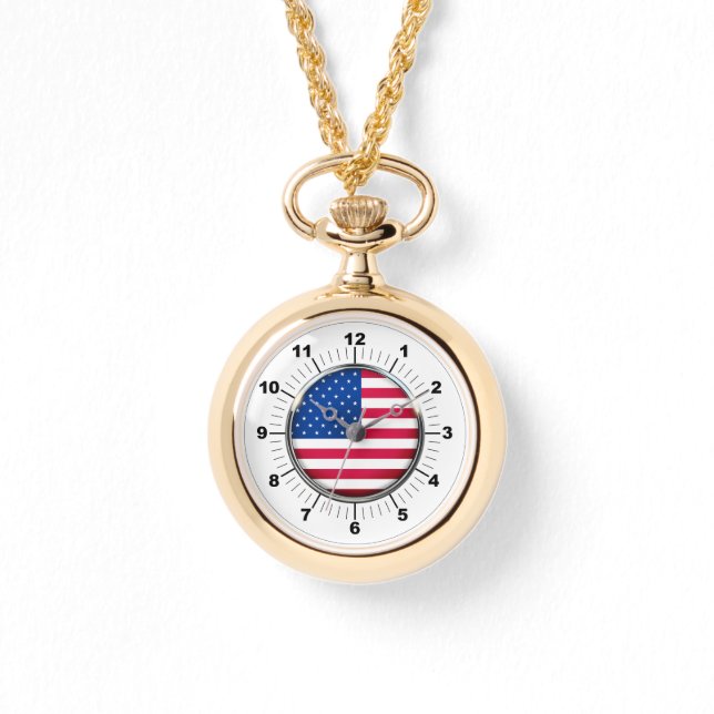 Wraparound Gold Watch für Frauen in den USA Armbanduhr (Vorderseite)