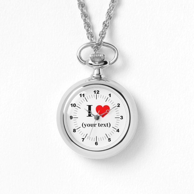 Wraparound Silver Watch für Frauen Armbanduhr (Vorderseite)