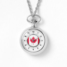 Wraparound Silver Watch über die Flagge von Frauen Armbanduhr