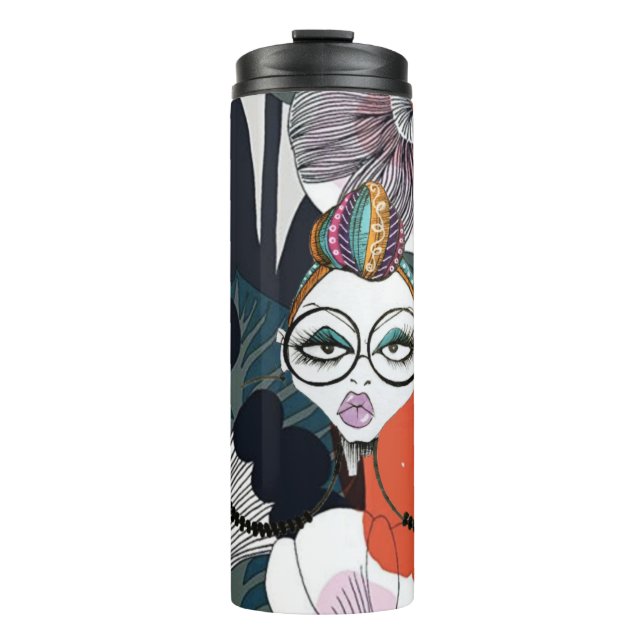 Wrapped Jungle Remix Tumbler Thermosbecher (Vorderseite)