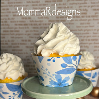 Wrapper aus der blauen Blume