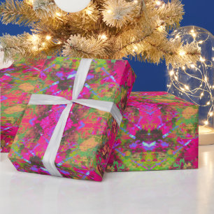 Wrapper für das Hot-Pink-Party Geschenkpapier