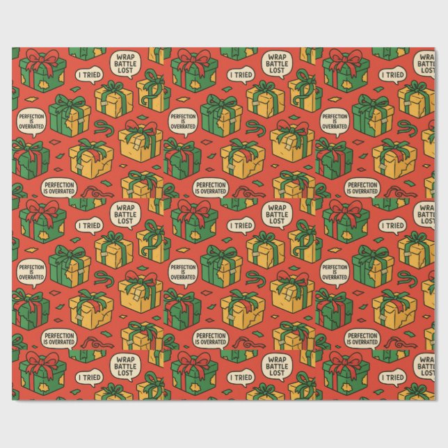 Wrapping Chaos Geschenkpapier (Flach)