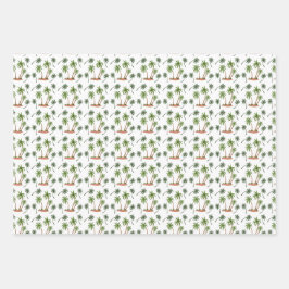 Wrapping - Palm Trees Geschenkpapier Set