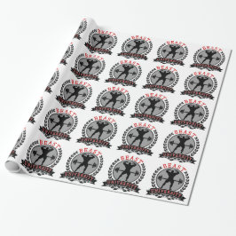Wrapping Paper der Bodybuilding der Bestie Geschenkpapier