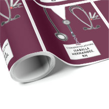 Wrapping Paper der Krankenpflegepartei